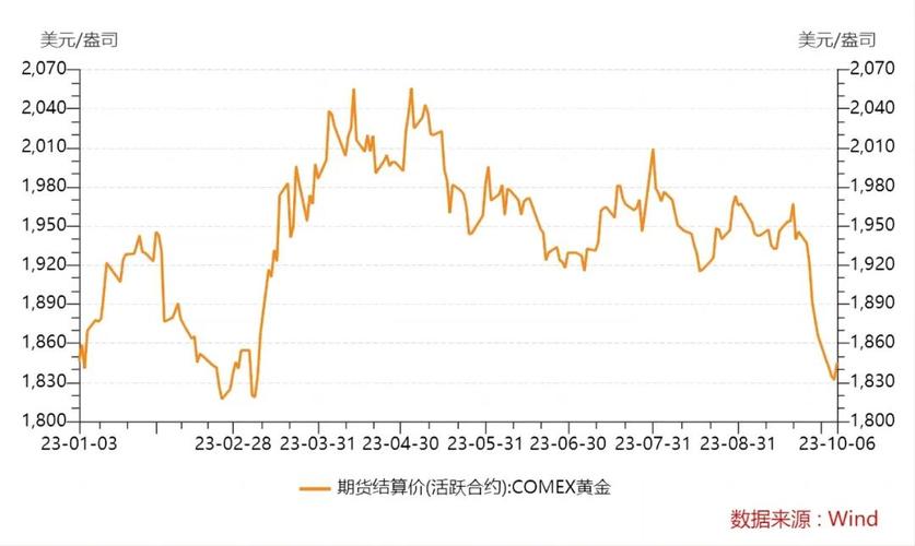 金价走势分析，2020年至2023年的预测与观察