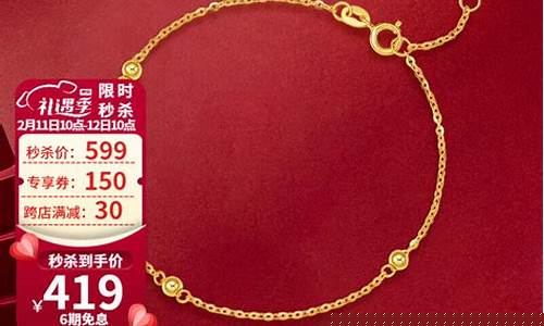 周六福黄金价格今日走势分析