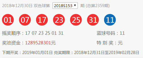 揭秘2013年双色球开奖历史记录