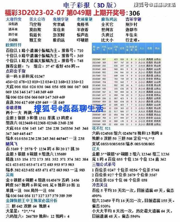 揭秘三D图谜，汇总解析与深度探讨