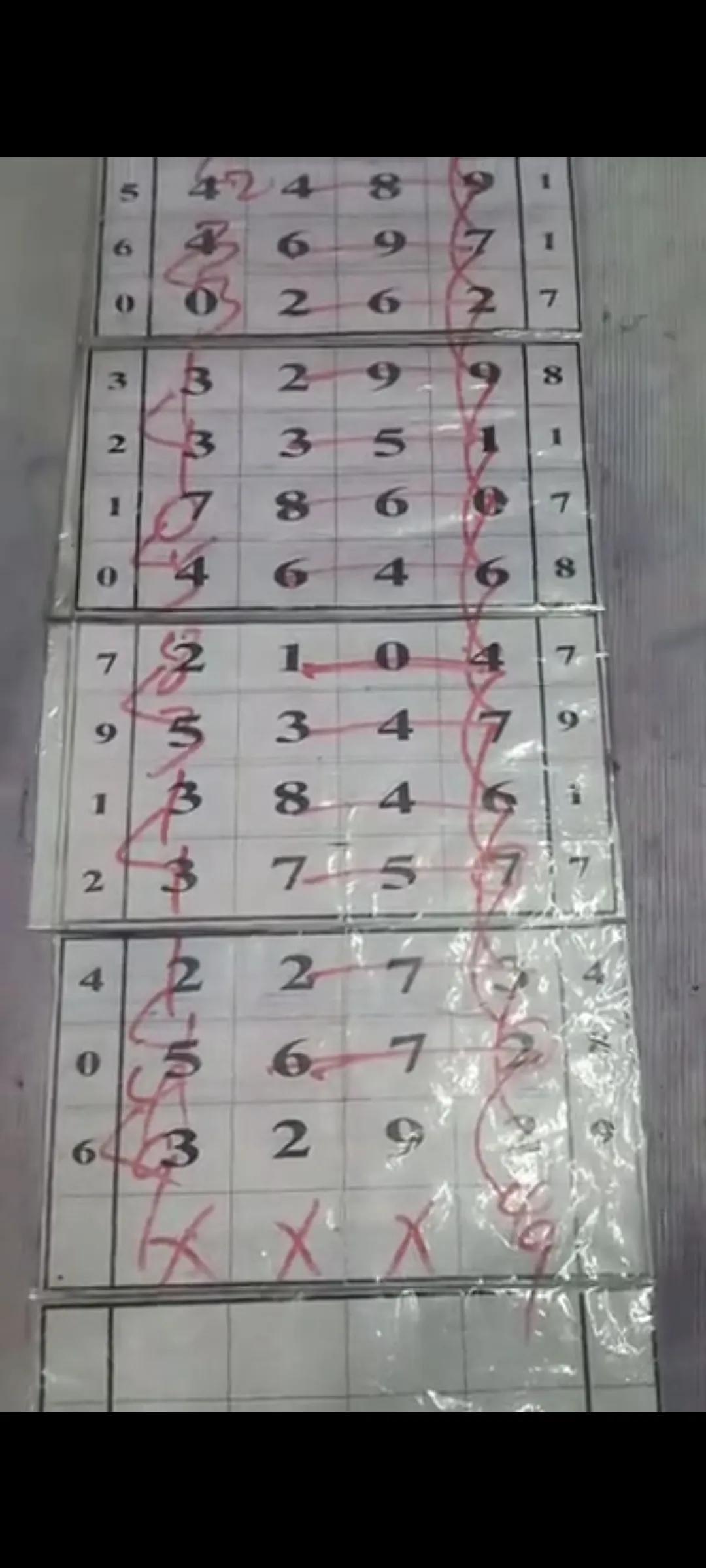 排列五走势图综合版新走势图分析