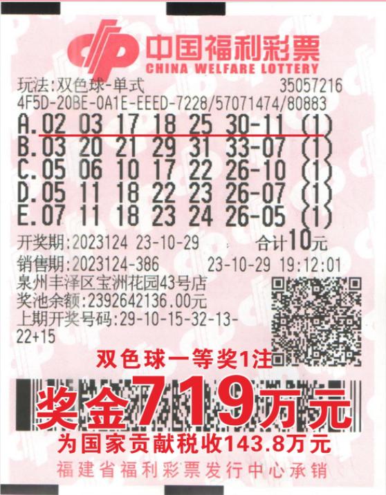 中国福彩双色球开奖结果查询——揭秘2023年第049期双色球开奖结果