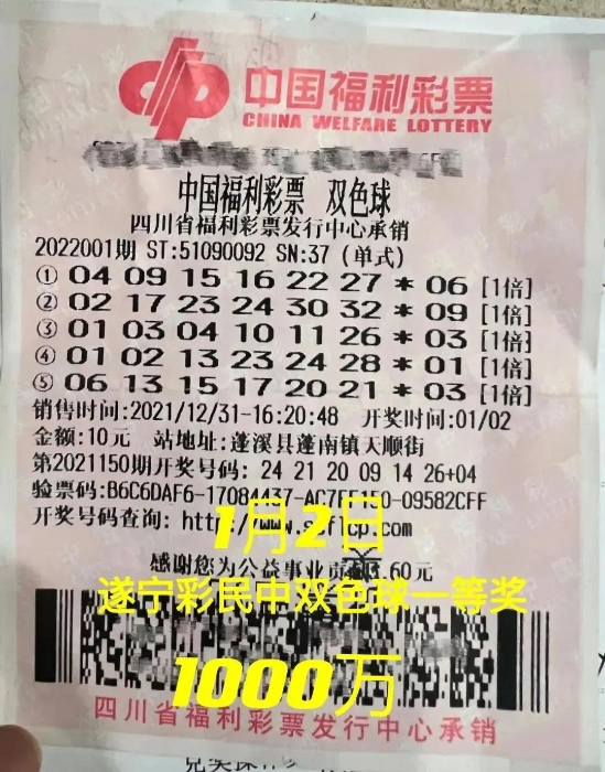 二十二号双色球中奖号码，梦想与幸运的交汇点